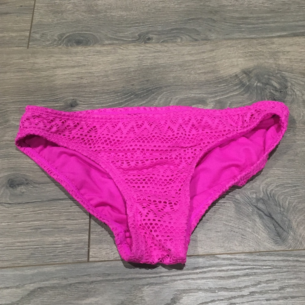 Purple bikini bottoms